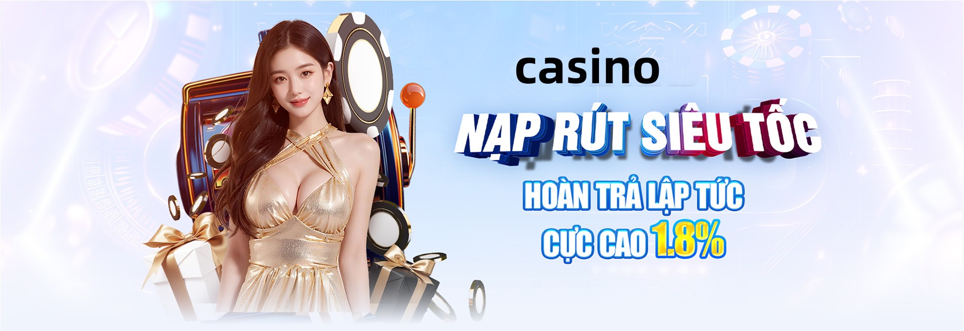 Hình ảnh quảng cáo của win68 hiển thị nền tảng và các lợi ích