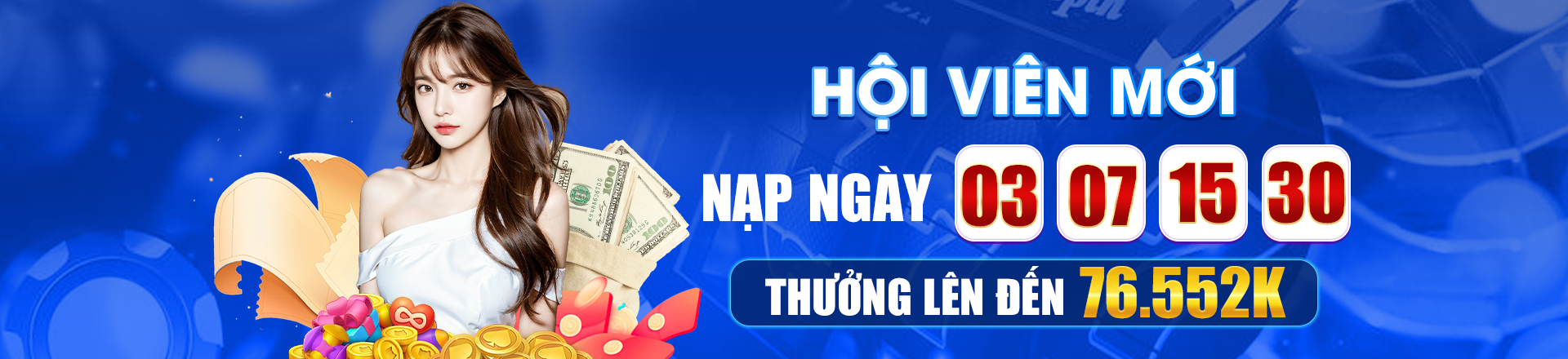 Hình ảnh quảng cáo của win68 hiển thị nền tảng và các lợi ích